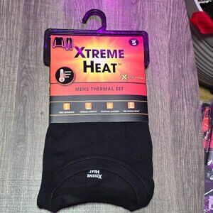 2 Lot Xtreme Heat Mens Thermal Underwear Set Insulated Shirt Long Johns Small